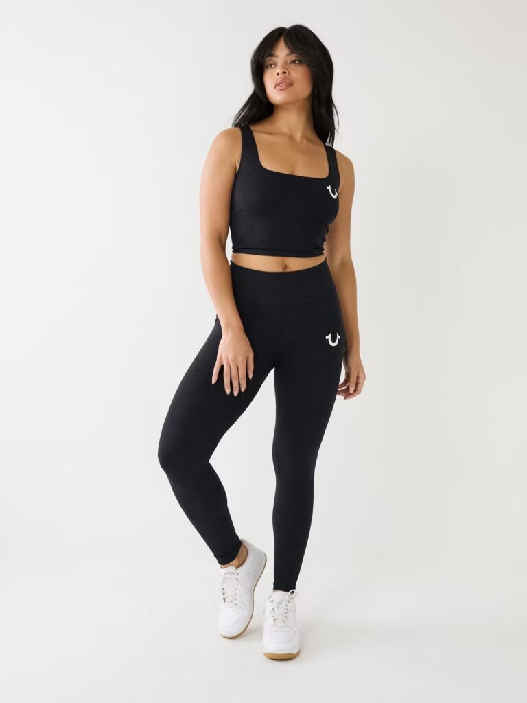 Horseshoe Jacquard Legging