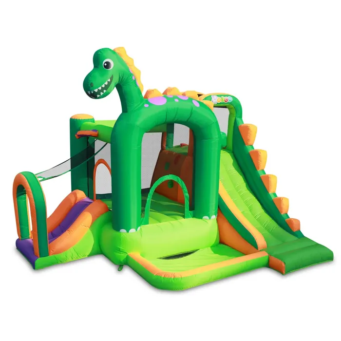 Backyard Kids Dinosaur Inflatable Bounce House with Slide (7‑in‑1 Play Center)