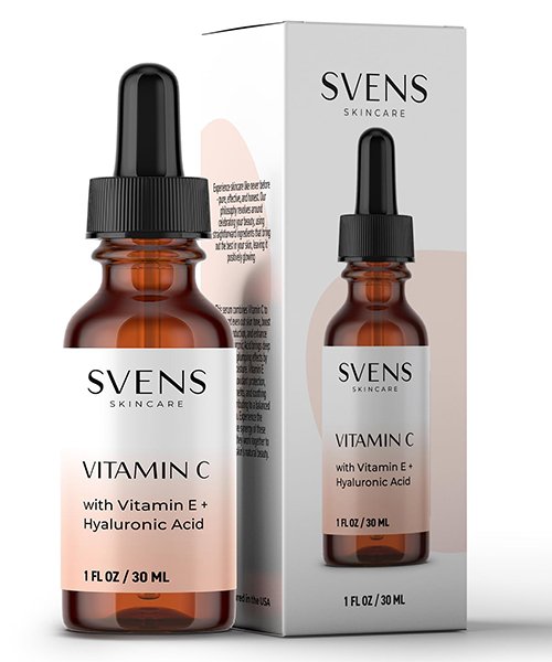 1. Vitamin C with Vitamin E & Hyaluronic Acid Serum